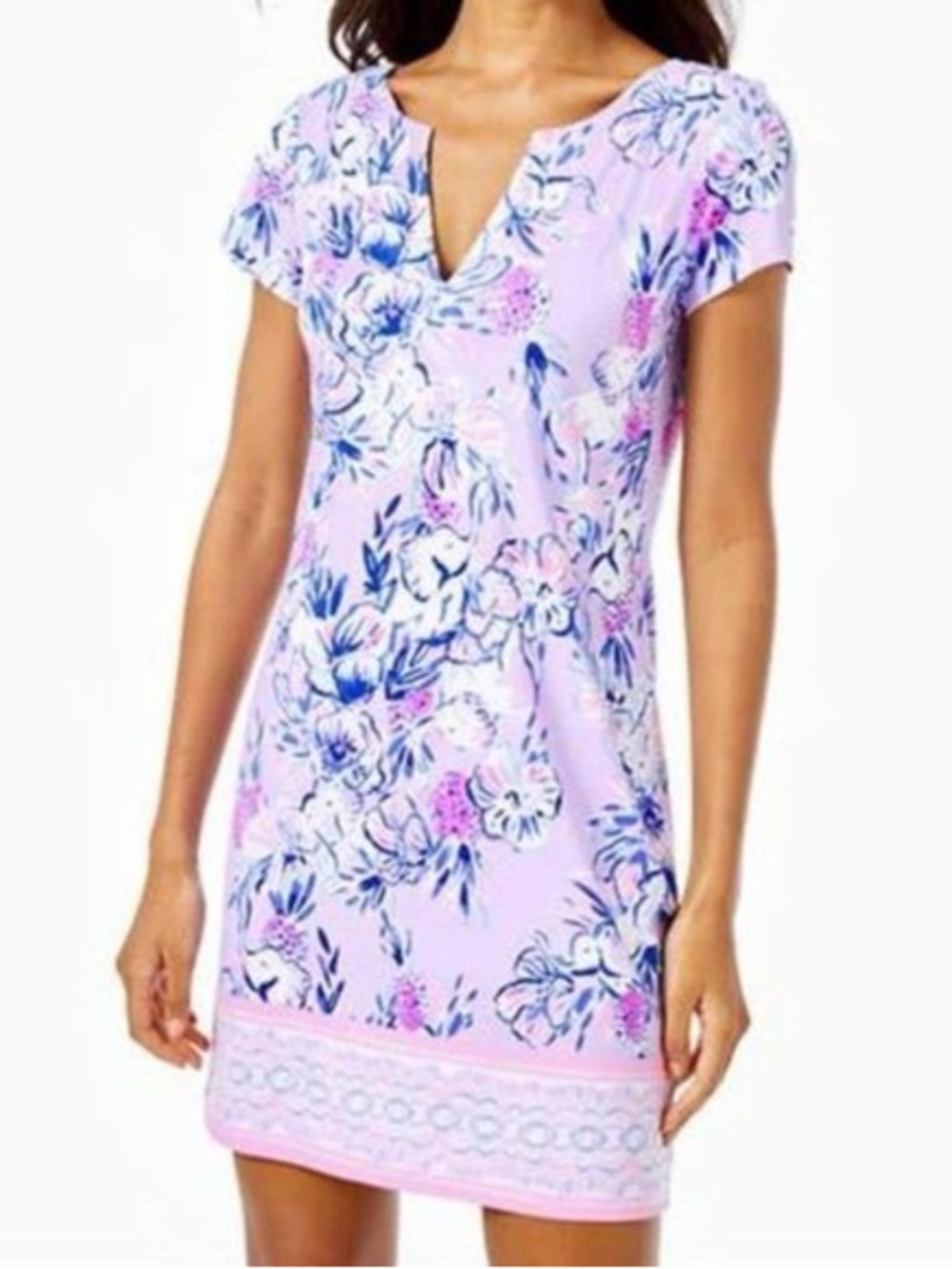 Lilly Pulitzer Womens Sophiletta Dress trunks in the air